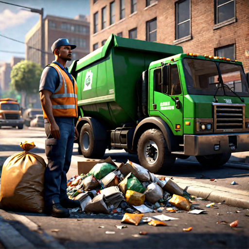 Garbage Truck Trash Simulator