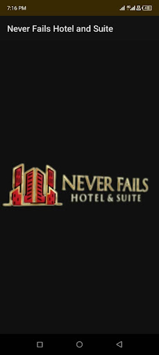 Android application Never Fails Hotel screenshort
