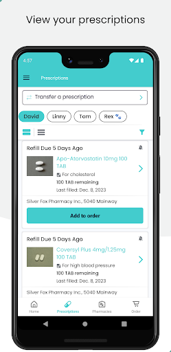 Android application Silver Scripts screenshort