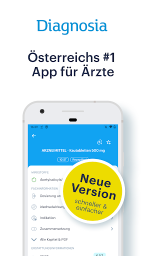 Android application Diagnosia screenshort
