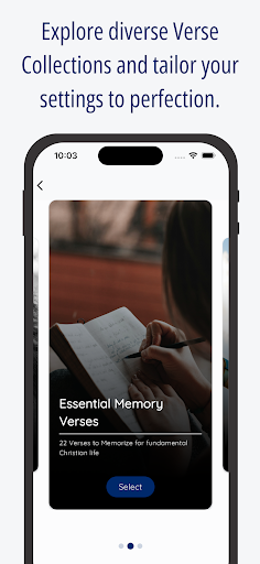 Bible Clock - Memory Verse Screen 3