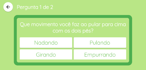 Quiz Movimentos Screen 2