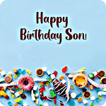 Cover Image of Télécharger happy birthday son  APK