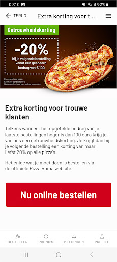 Pizza Roma Deals Screen 2