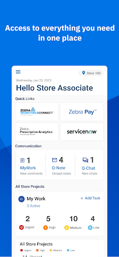 Android application Workcloud Pinboard screenshort