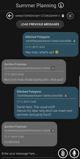 Android application Glitched Epistle screenshort