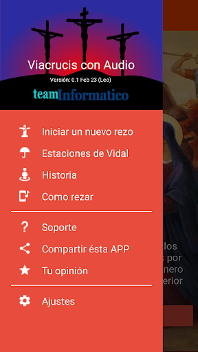 El Santo Viacrucis con audio Screen 2