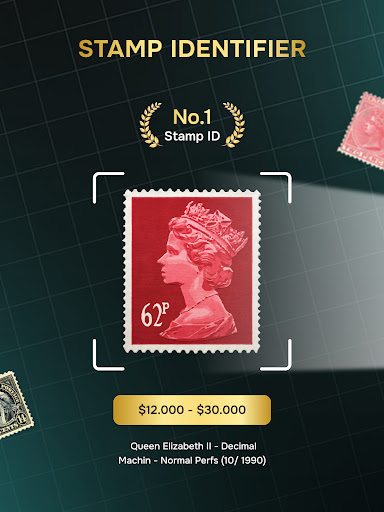 Screenshot of Stamp Value Stamp Identifier