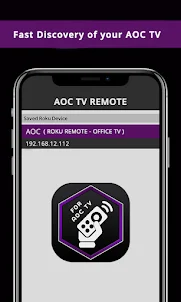 AOC Smart TV Remote