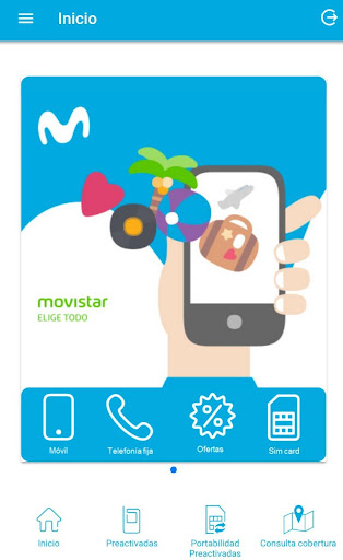 Android application Mi Movistar - Ventas screenshort