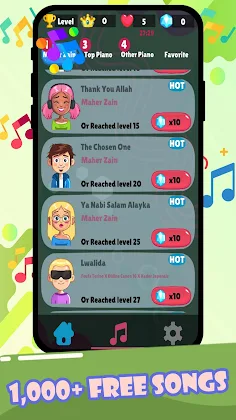 Maher Zain Music Piano Game - Screenshot 3