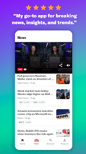 Yahoo Finance: Stock News Screenshot