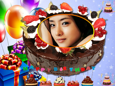 25 ++ photo frame birthday cake with photo and name edit 149317