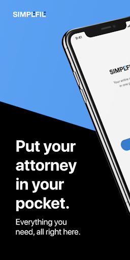 Android application SimpleFile - Case Management screenshort