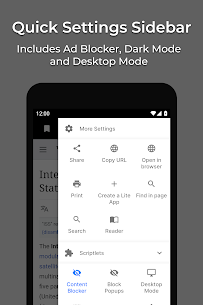 Hermit — Lite Apps Browser MOD APK (Premium Unlocked) Download 3