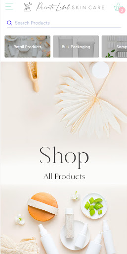 Private Label Skin Care Screen 2