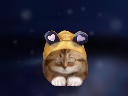 Toffee Cute Kitty Live Wallpaper
