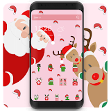 Lovely Christmas hat theme icon