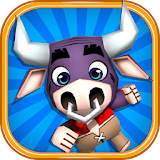 Jungle Bull Runner 3D Game icon