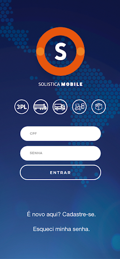 Android application Solistica Mobile screenshort