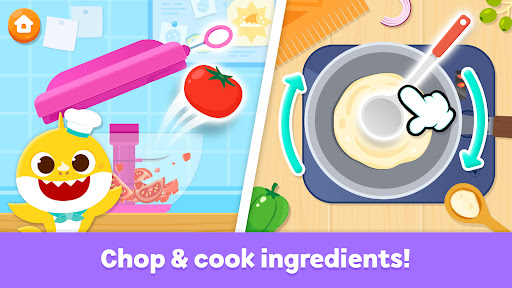 Baby Shark Chef Cooking Game Screen 3