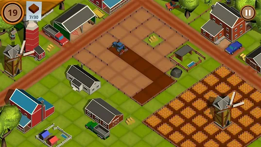 TractoRush : Cubed Farm Puzzle
