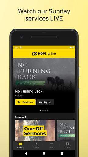 Hope TV Live Screenshot 2 - AppWisp.com