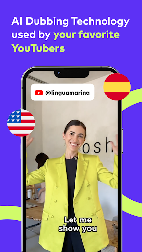 Android application Ollang AI -AI Video Translator screenshort
