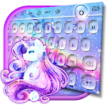 Water Star Unicorn - Keyboard Theme Apk