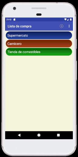 Vista previa de la aplicación