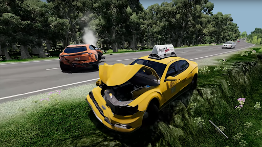 Car Crash Driving Test Game 3D screenshots 1