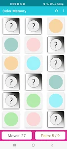 Color Memory - Matching Puzzle