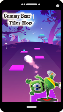 #4. Gummy Bear Magic Tiles Hop (Android) By: Nervous