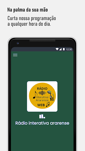 Android application Rádio Interativa Ararense Web screenshort