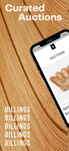 BILLINGS Art & Design Auctions Screen 2