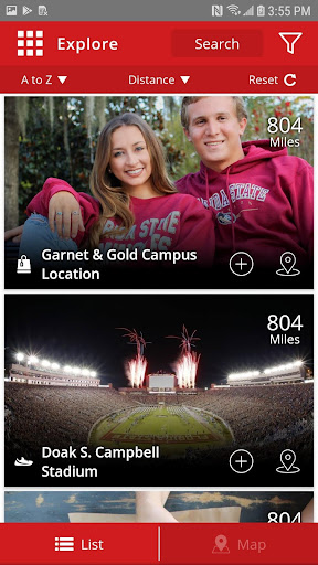 Screenshot of Visit Tallahassee!