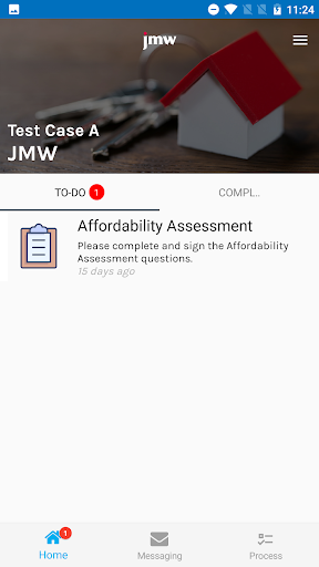 Android application JMW Solicitors screenshort