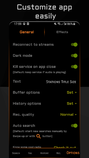 Only Radio Screen 3
