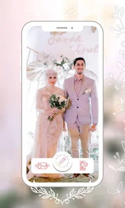 Hijab Couple Bridal Photo Edit