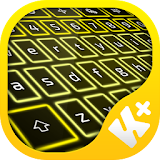 Neon Yellow Keyboard icon