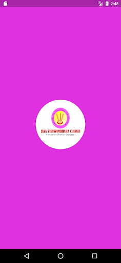 Android application JV Classes screenshort