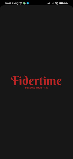 Android application FiderTime screenshort