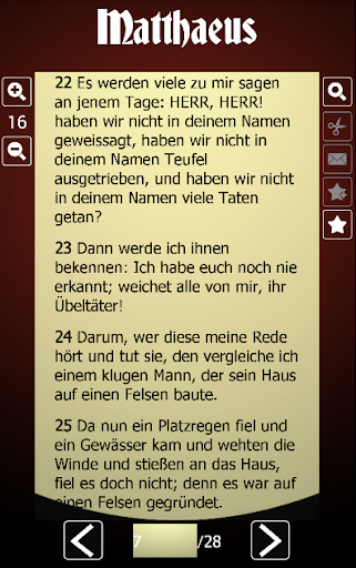 Die Luther Bibel Offline Screen 3