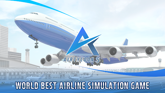 AirTycoon 5 APK v1.0.4  MOD (Free to Play) Gallery 0