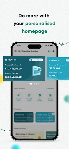 Android application PayU Payments for Businesses screenshort