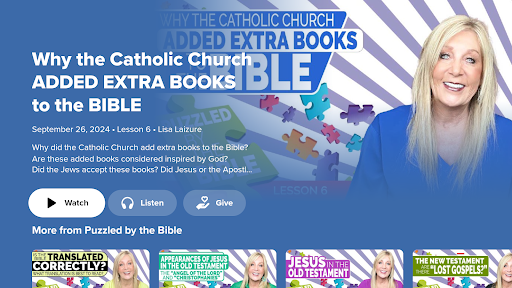 Screenshot of Women's Bible Study