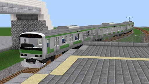 MCPE Train Mods Screen 2