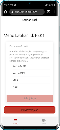 Latihan Soal P3K 2024 Screen 2