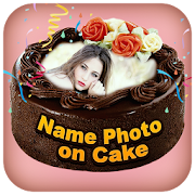 Name Photo On Cake