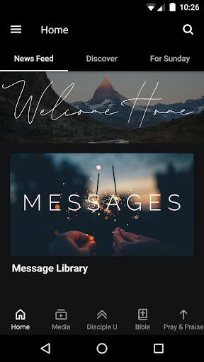Android application Victory@Home screenshort